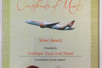 Antelope Awards and Certificate